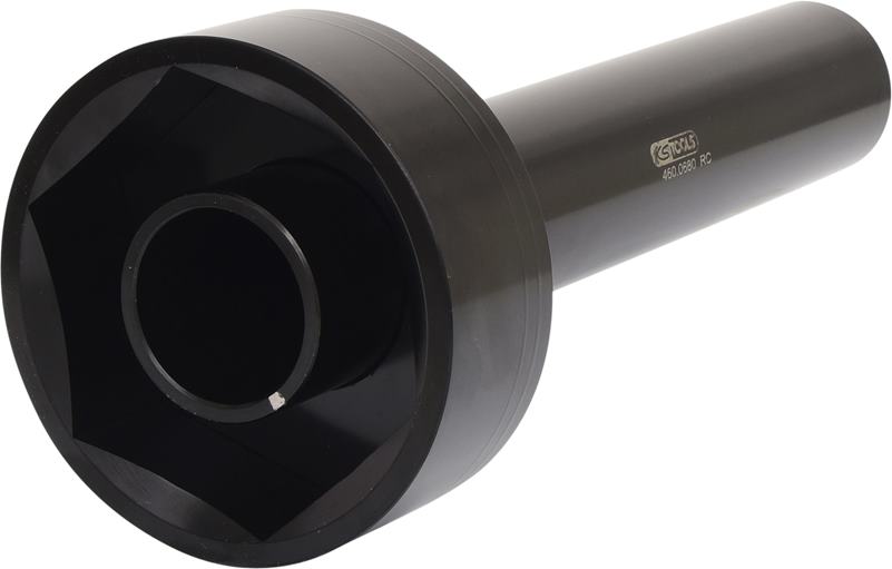 KS TOOLS 4600680 Volvo Achsmuttern-Schlüssel mit Führungsrohr