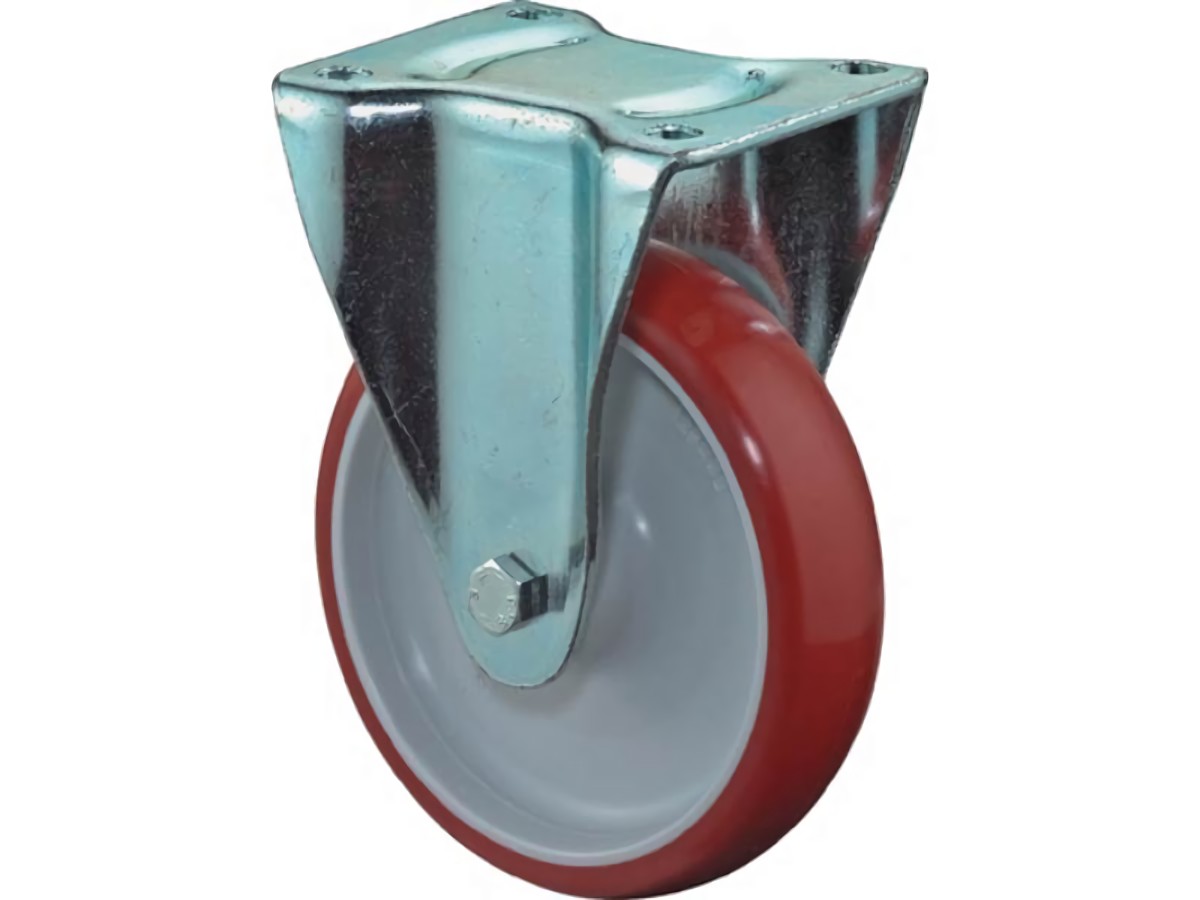 BS ROLLEN L410.B31.150 Bockrolle  Rad-Ø 150 mm Tragfähigkeit 280 kg Polyurethan,