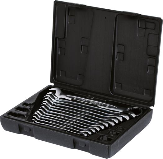 KS Tools 503.4265 GEARplus Ratschenringmaulschlüssel-Satz, 12-tlg.