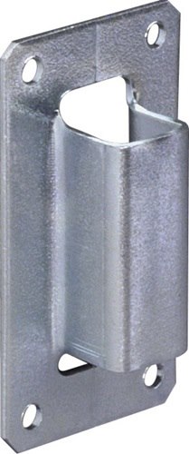 DENI 4010 0018 33 Stangenschlaufe  passend für Treibriegelstange 10 mm Stahl hel