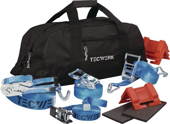 TECWERK  Ladungssicherungs-Set Profi 28-teilig