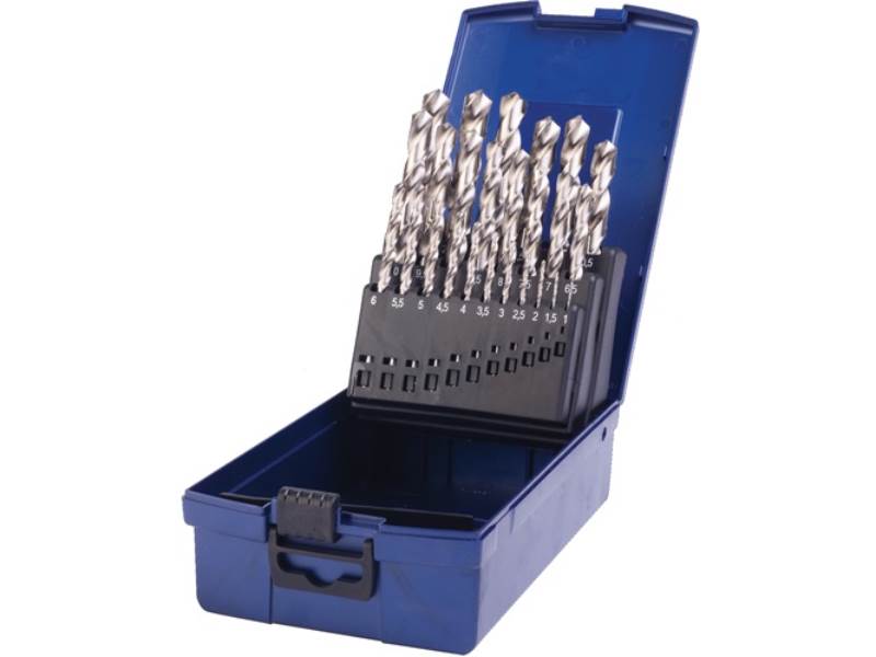 333817025 Spiralbohrer-Satz DIN 338 Typ N Nenn-Ø 1-13x0,5 mm HSS 25 teilig Kunst