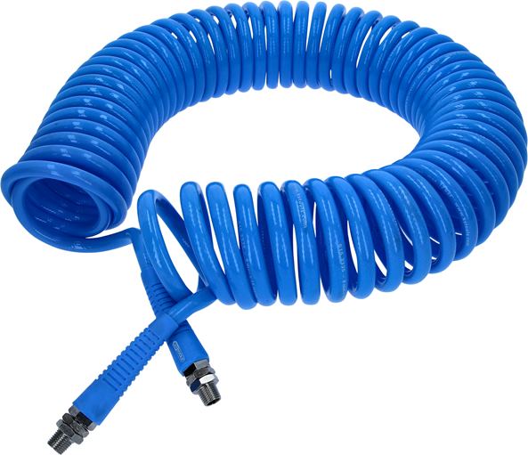 KS Tools 515.3335 PU-Druckluft-Spiralschlauch, Ø 8mm
