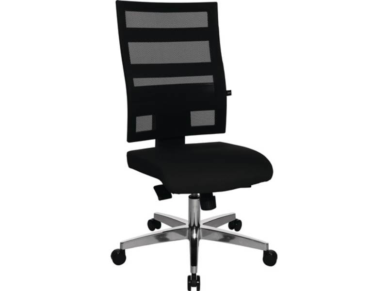 TOPSTAR 9590T200 Bürodrehstuhl  mit Punktsynchrontechnik schwarz/schwarz 450-550