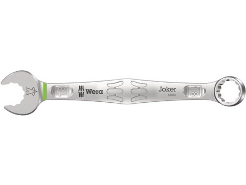 WERA 5020209001 Ringmaulschlüssel 6003 Joker SW 18 mm Länge 210 mm Form A CV-Sta