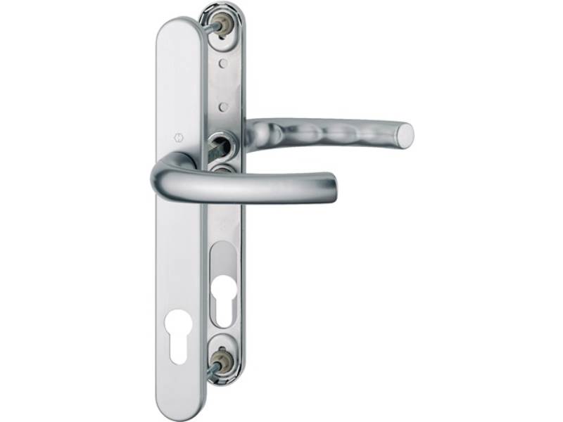 HOPPE 2064921 Profiltürgarnitur Tôkyô 1710RH/3346 Aluminium F1 PZ für Türstärke