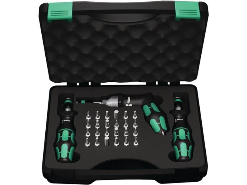 WERA 05074739001 Drehmomentschraubendreher-Satz 7440/41/42 27-teilig 0,3-6 Nm ei