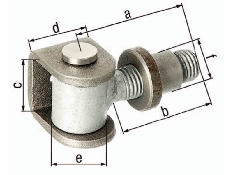 GAH 418304 Torband  65x42x37x30mm Stahl roh