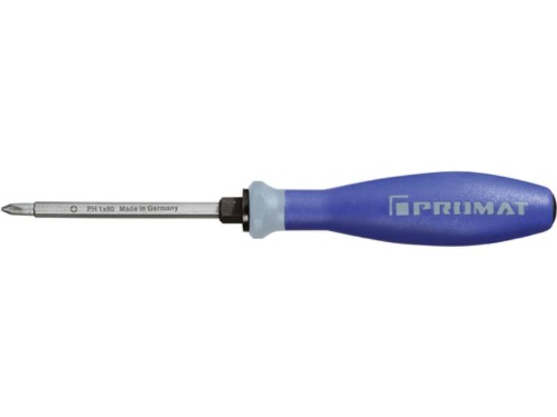 PROMAT  Schraubendreher  Gr.PH 1 Klingenlänge 80 mm 3-Komponentengriff 6-Kant