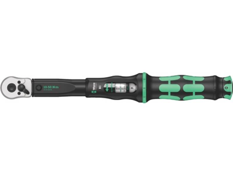 WERA 5075610001 Drehmomentschlüssel Click-Torque B 1 3/8 Zoll 10 - 50 Nm