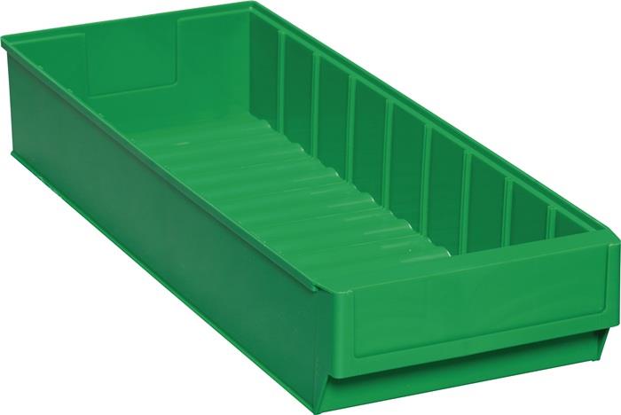 TECWERK 2000448975 Regalkasten L500xB183xH81mm grün PP TECWERK 2000448975