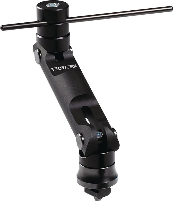 TECWERK 2000833541 Werkstückanschlag H.150mm 360 Grad Alu.Anschlag-L.190mm TECWE