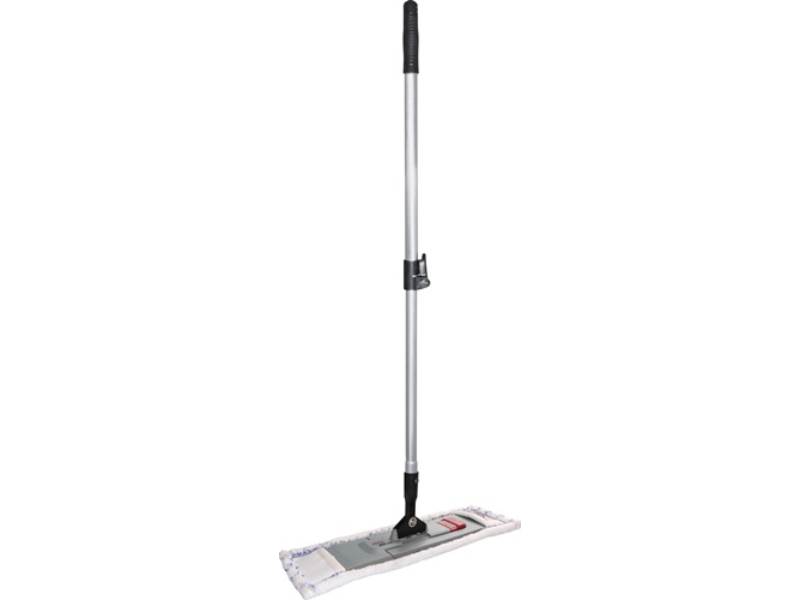 SPRINTUS 301038 Wischset  Mopphalter, Alu-Teleskopstiel, Mopp Mikrofaser weiß/bl