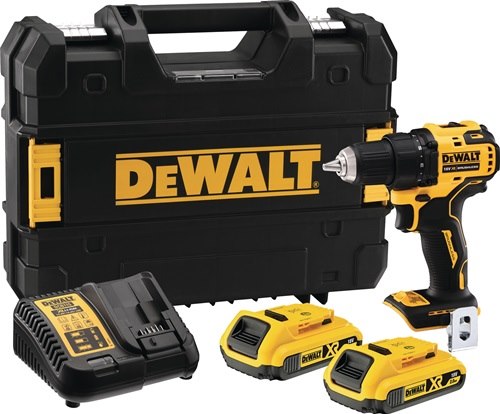 DEWALT DCD708D2TQW Akku-Bohrschrauber DCD708D2T 18 V 2 Ah 1,5-13 mm