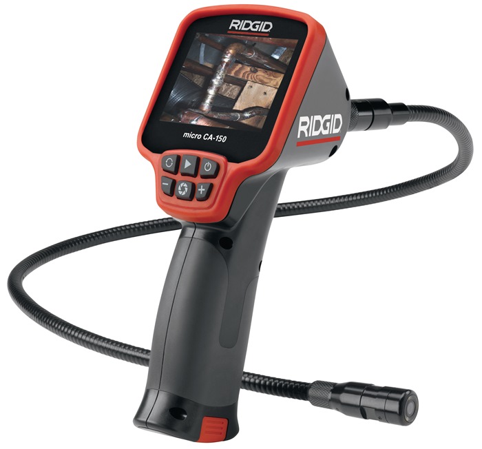 RIDGID 36848 Inspektionskamera micro CA-150 3,5 Zoll 320 x 240 17 mm LED 4 Kabel