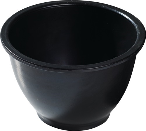 PROMAT  Gipsbecher  Höhe 90 mm D. oben:125 / unten: 60 mm konisch Gummi schwarz