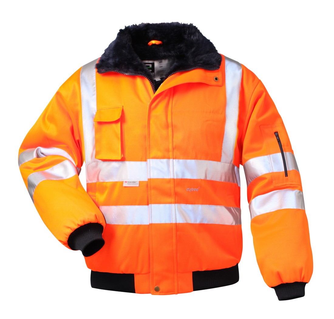 Gr .L (54/56) *GUSTAV* WS - PILOTJACKE ORANGE orange *GUSTAV* HIGH VIS PILOT JAC