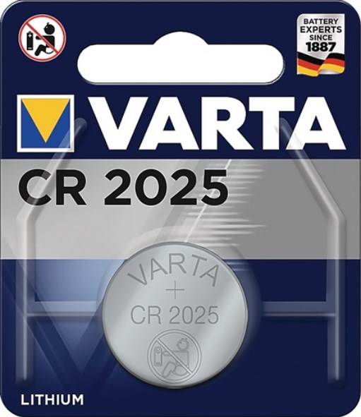 VARTA 06025   101 401 Knopfzelle Electronics 3 V 157 mAh CR2025 20 x 2,5 mm