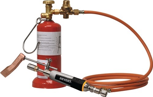 SIEVERT 756070 Weichlötanlage Pro 95 Titanium mit Zubehör gekröpft