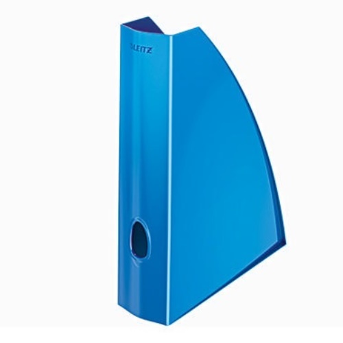 Leitz Stehsammler WOW 52771036 DIN A4 60mm PS blau metallic