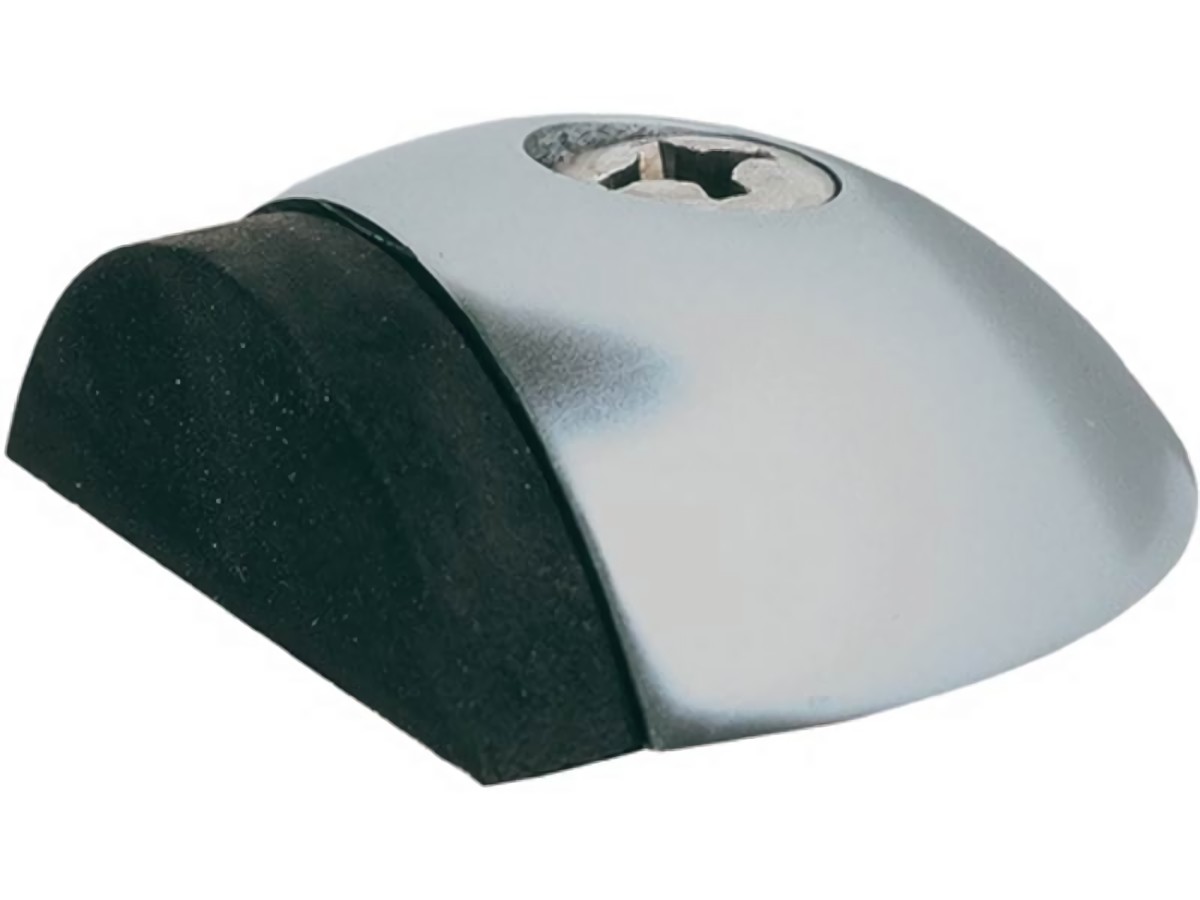 KWS 200131 Türpuffer 2001.31 Ø 57 mm Höhe 18 mm Aluminium silberfarbig eloxiert