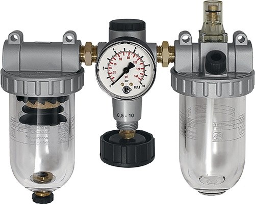 RIEGLER 101067 Wartungseinheit Standard Gewinde mm 19,17 halbautomatisch BG III