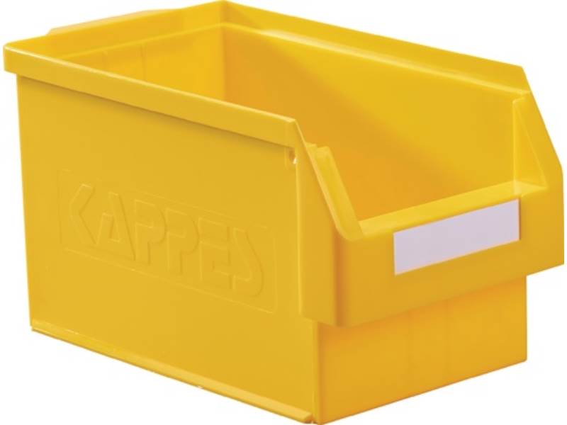 RASTERPLAN 6002.00.0252 Sichtlagerkasten  L350xB200xH200mm PE gelb
