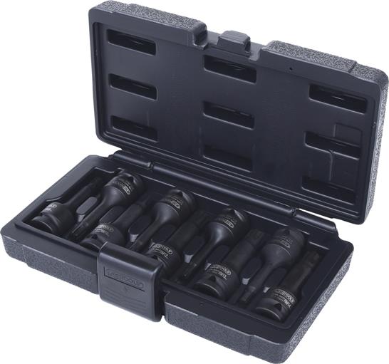 KS Tools 911.0934 1/2'' Kraft-Bit-Stecknuss-Satz für RIBE-Schrauben, 9-tlg.