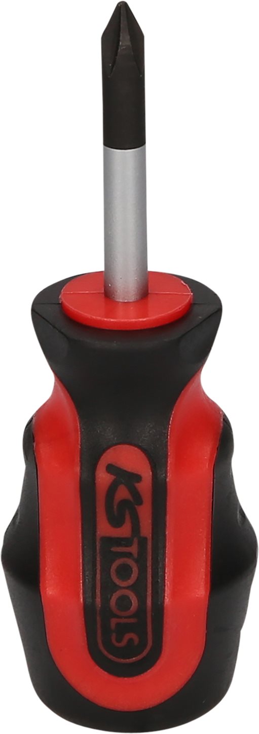 KS Tools 159.1141 ERGOTORQUEplus Schraubendreher, kurz, PH1