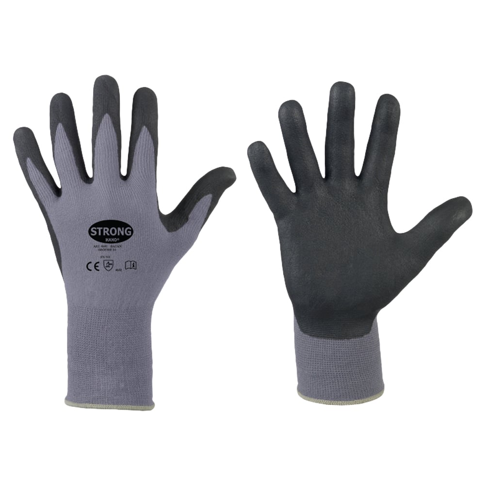 Gr .11 *BATAN* STRONGHAND® HANDSCHUHE grau *BATAN* STRONGHAND® GLOVES
