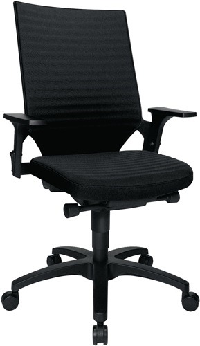 TOPSTAR AU200ABI0 Bürodrehstuhl  mit Autosynchrontechnik schwarz 420-550 mm mit