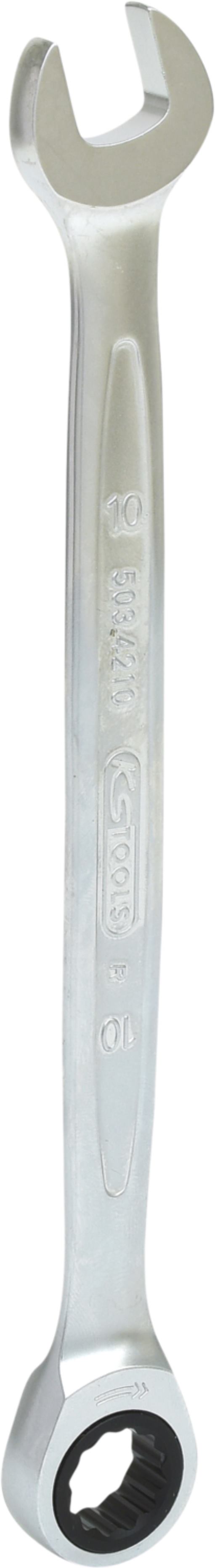 KS Tools 503.4210 GEARplus Ratschenringmaulschlüssel, 10mm