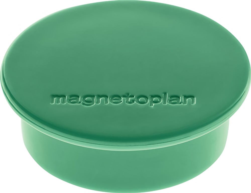 MAGNETOPLAN 1662005 Magnet Premium  D. 40 mm grün