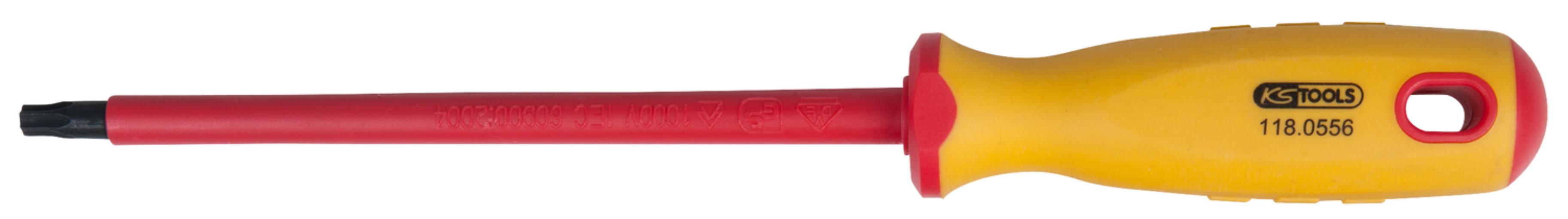 KS Tools 118.0556 ERGOTORQUE VDE Torx-Schraubendreher, T30
