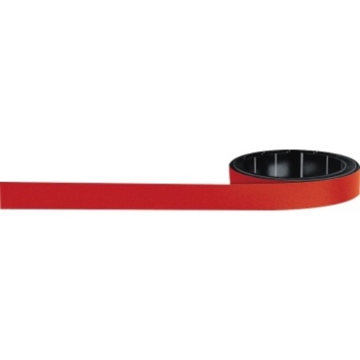 magnetoplan Magnetband 1261006 1mx10mm rot