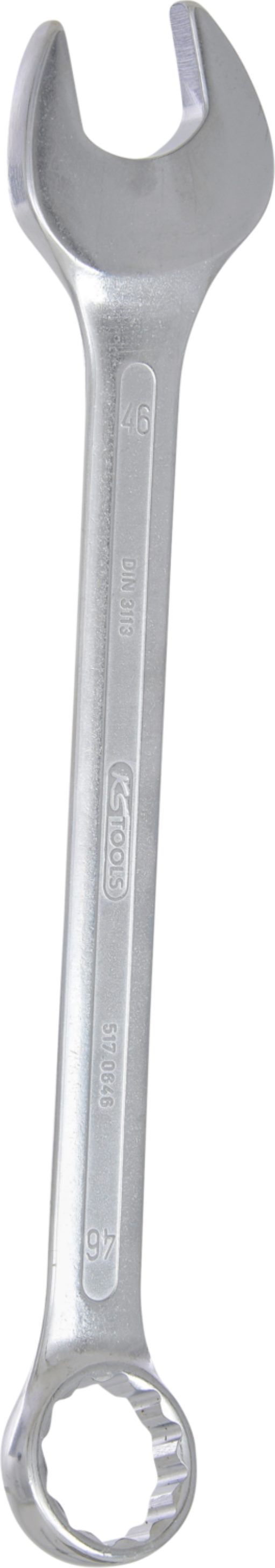 KS Tools 517.0646 CLASSIC Ringmaulschlüssel, abgewinkelt, 46mm