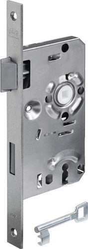 BKS 02150293 Zimmertür-Einsteckschloss 0215 BB 18/ 55/72/8 mm DIN links silber k