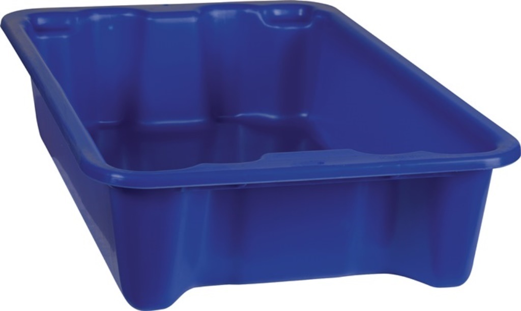 K400/05 28405011 Drehstapelbehälter  PP blau L590xB380xH135mm