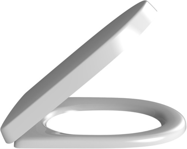 VILLEROY & BOCH 9M406101 WC-Sitz O.novo Scharniere aus Edelstahl weiß