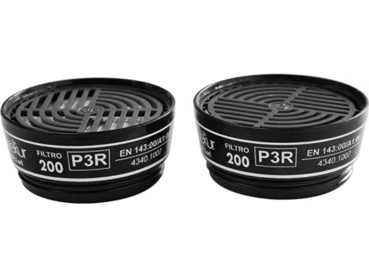 EKASTU 422395 Partikelfilter 200 P3R D EN 143 P3 f. Polimask 100/2, C 702/TWIN
