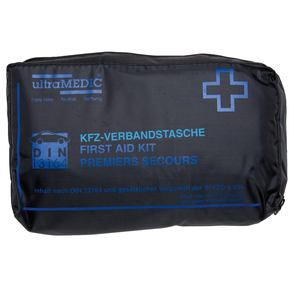 KFZ - VERBANDTASCHE, INHALT NACH  DIN 13164:2022