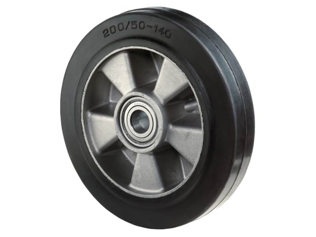 BS ROLLEN B80.160 Ersatzrad  Rad-Ø 160 mm Tragfähigkeit 350 kg Gummi schwarz Ach