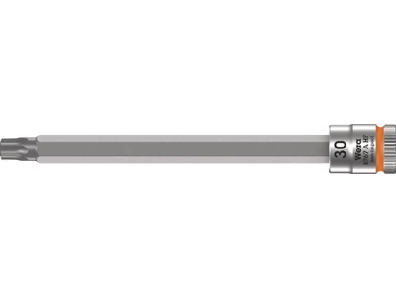 WERA 05003370001 Steckschlüsseleinsatz 8767 A HF TORX® 1/4 '' T30 Länge 100 mm