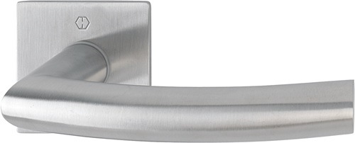 HOPPE 3747388 Türdrückerpaar Trondheim E1430Z/848N Edelstahl F69 mit Drückerrose