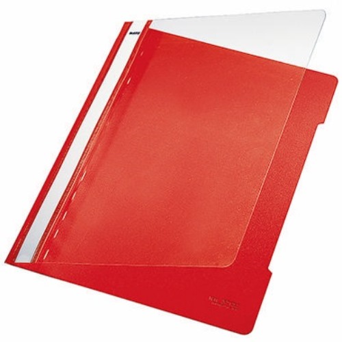 Leitz Schnellhefter 41910025 DIN A4 max. 250Blatt PVC rot