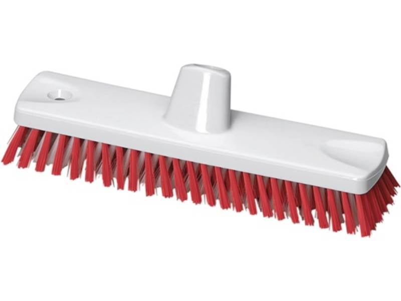 NÖLLE 18323052 HACCP-Schrubber  Länge 300 mm Borstenstärke 0,50 mm rot