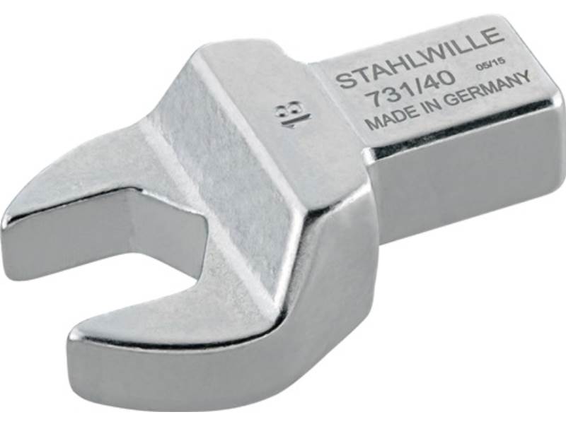 STAHLWILLE 58214018 Mauleinsteckwerkzeug 731/40 18 Schlüsselweite 18 mm 14 x 18