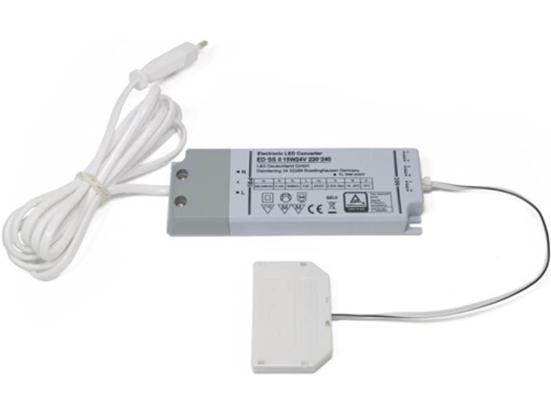 L&S 2000423 LED-Konverter  230 V 24 V 15 W 130 mm