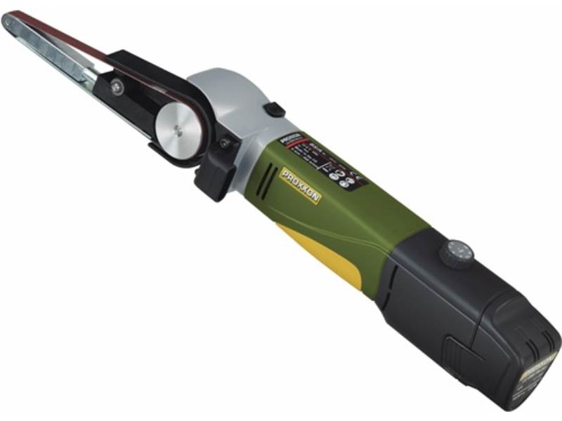PROXXON 29810 Akku-Bandfeile BS/A 29810 10,8 V 2,6 Ah 10 x 330 mm 3,3-11,7 m/s