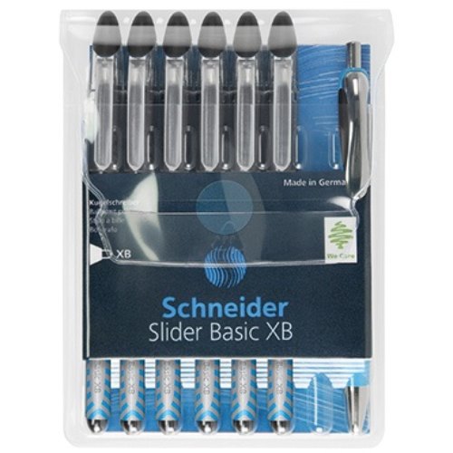 Schneider Kugelschreiber Slider XB 50-151276 schwarz 6 St./Pack.